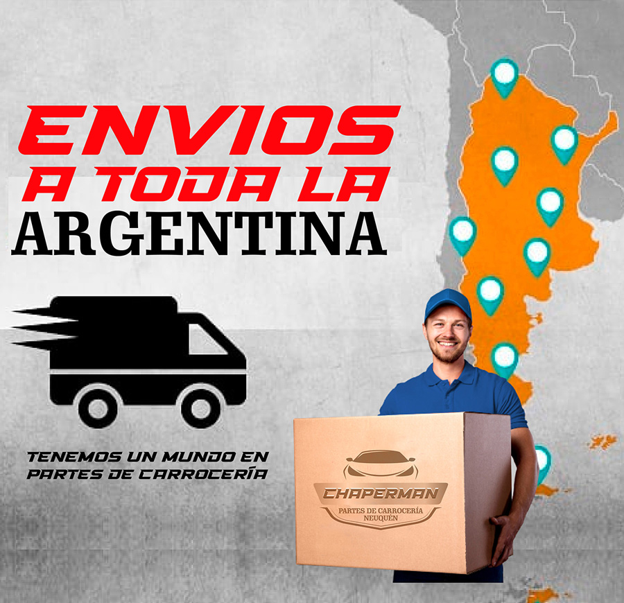 Envíos a toda la Argentina